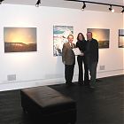 Bruce Stanton, MP, presentation to Stuart Leggett & Carol Currie of Carriage House